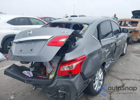 2017 Nissan Sentra Sv from USA, damaged, VIN 3N1AB7AP6HY388908